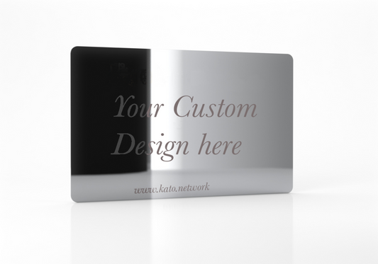 Kato Digital business card - silver